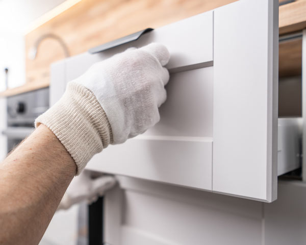kitchen cabinet install