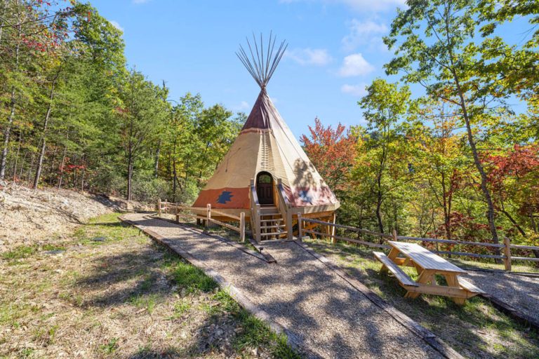Sunset Stampede Tepee
